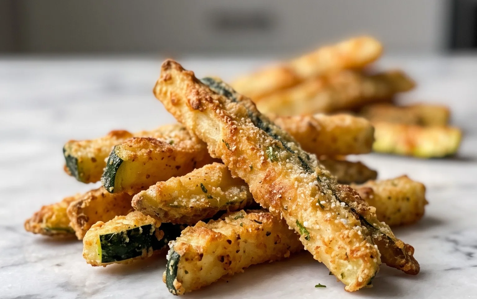 Baked Parmesan Zucchini Fries