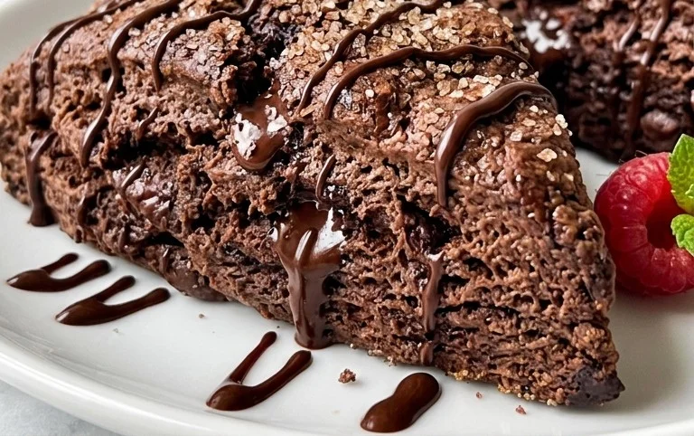 Triple Chocolate Scones