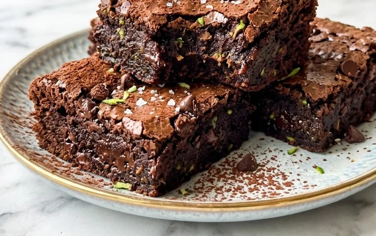 Secretly Healthy Zucchini Brownies