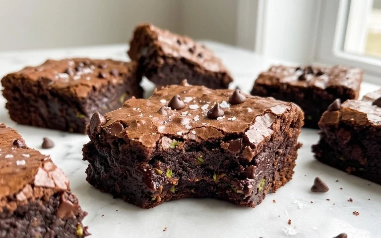 Secretly Healthy Zucchini Brownies