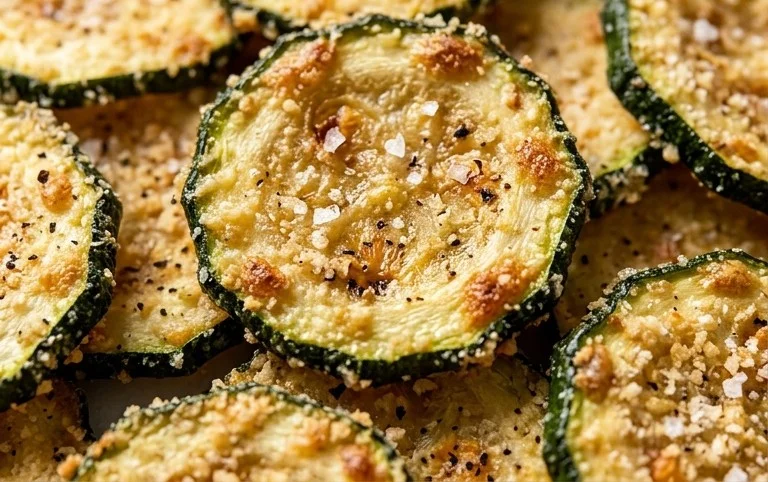 Crispy Baked Zucchini Chips